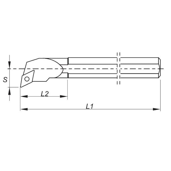 Palbit S10R-SDUCR2 TLH-Turning Toolholders Imperial Boring Bars 2121702IN - main